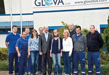 The Glova Bus-Team